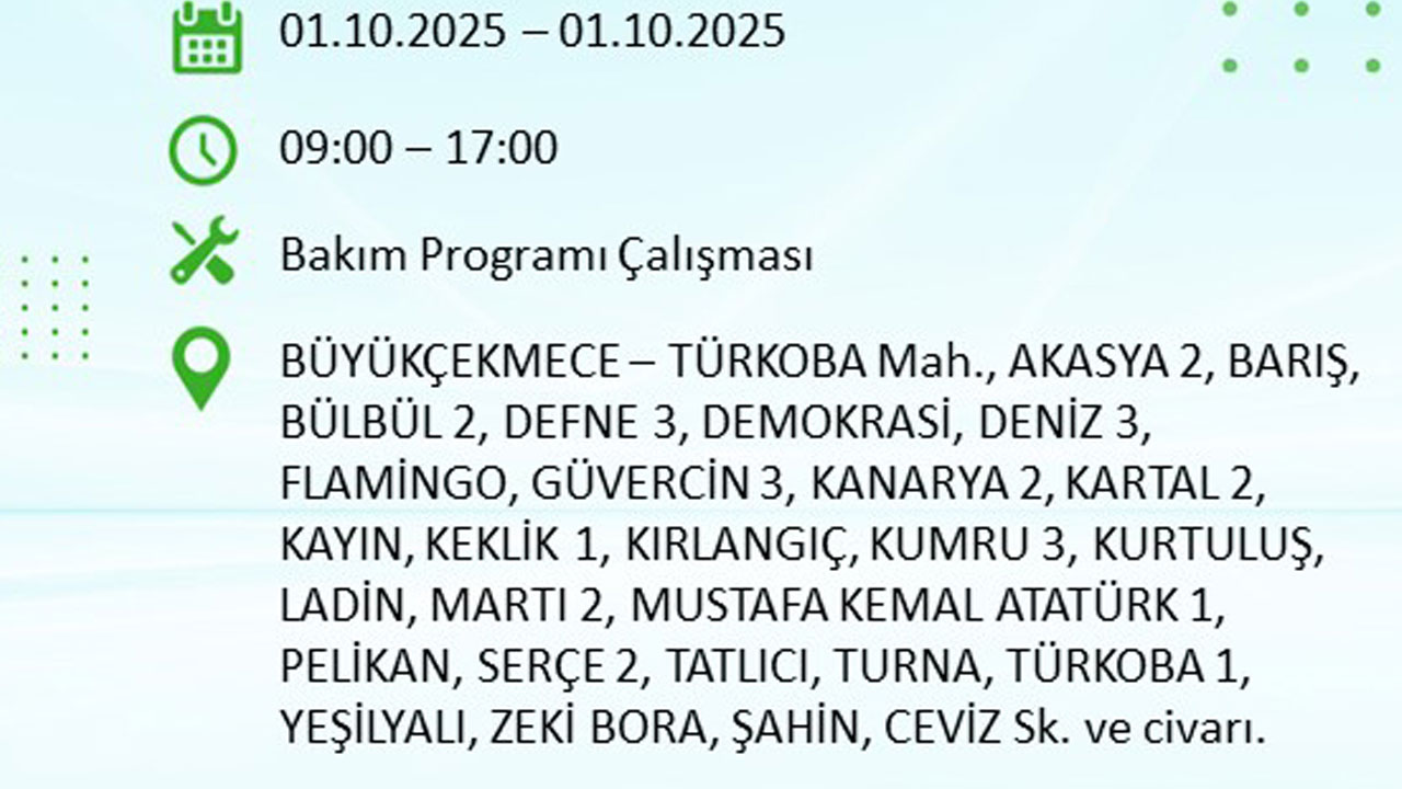 Foto - İstanbullular dikkat! Bu ilçeler karanlığa gömülecek