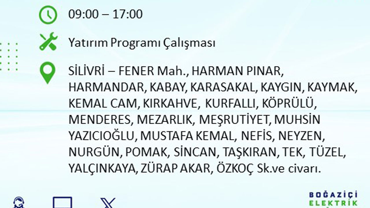 Foto - İstanbullular dikkat! Bu ilçeler karanlığa gömülecek