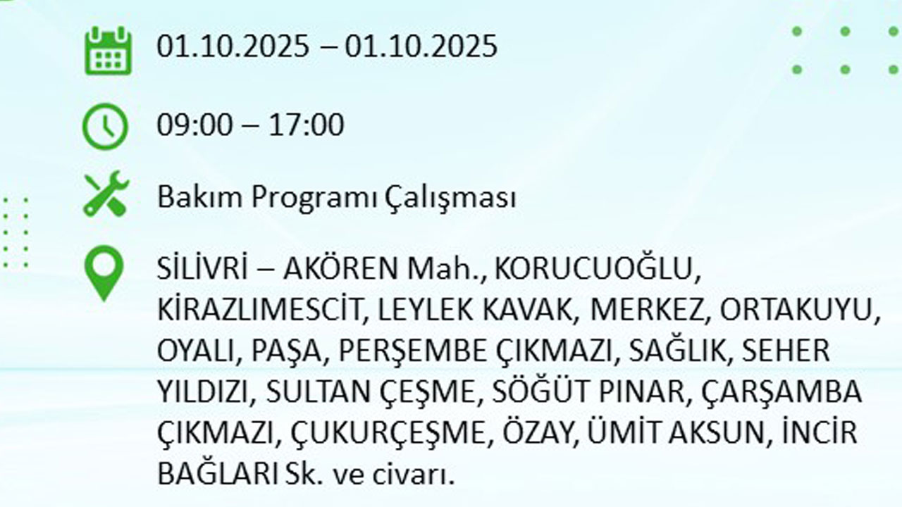 Foto - İstanbullular dikkat! Bu ilçeler karanlığa gömülecek