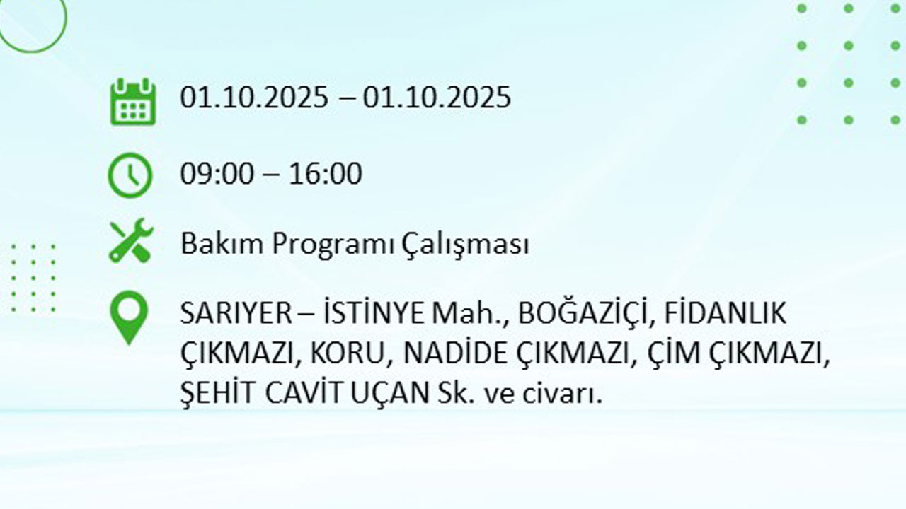 Foto - İstanbullular dikkat! Bu ilçeler karanlığa gömülecek