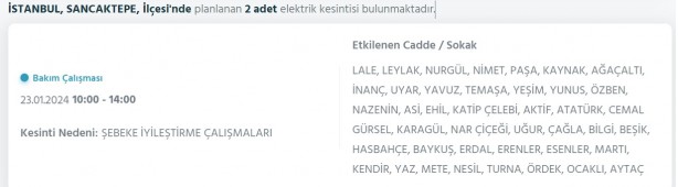 Foto - İstanbullular dikkat! Yarın 26 ilçede elektrikler kesilecek