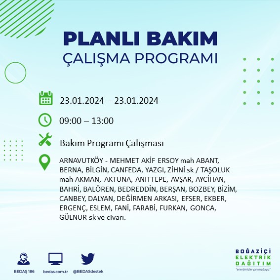 Foto - İstanbullular dikkat! Yarın 26 ilçede elektrikler kesilecek