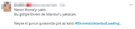 Foto - İstanbullular Ekrem İmamoğlu'nu boykot ediyor! "EkremsizistanbulLoading" etiketi gündem oldu