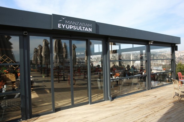 Foto - İstanbullular nefesini tuttu! Eyüpsultan Seyir Terası'nı bekliyor, gelen fotoğraflar milyonları heyecanlandırdı
