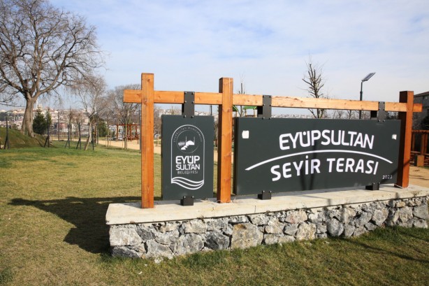 Foto - İstanbullular nefesini tuttu! Eyüpsultan Seyir Terası'nı bekliyor, gelen fotoğraflar milyonları heyecanlandırdı