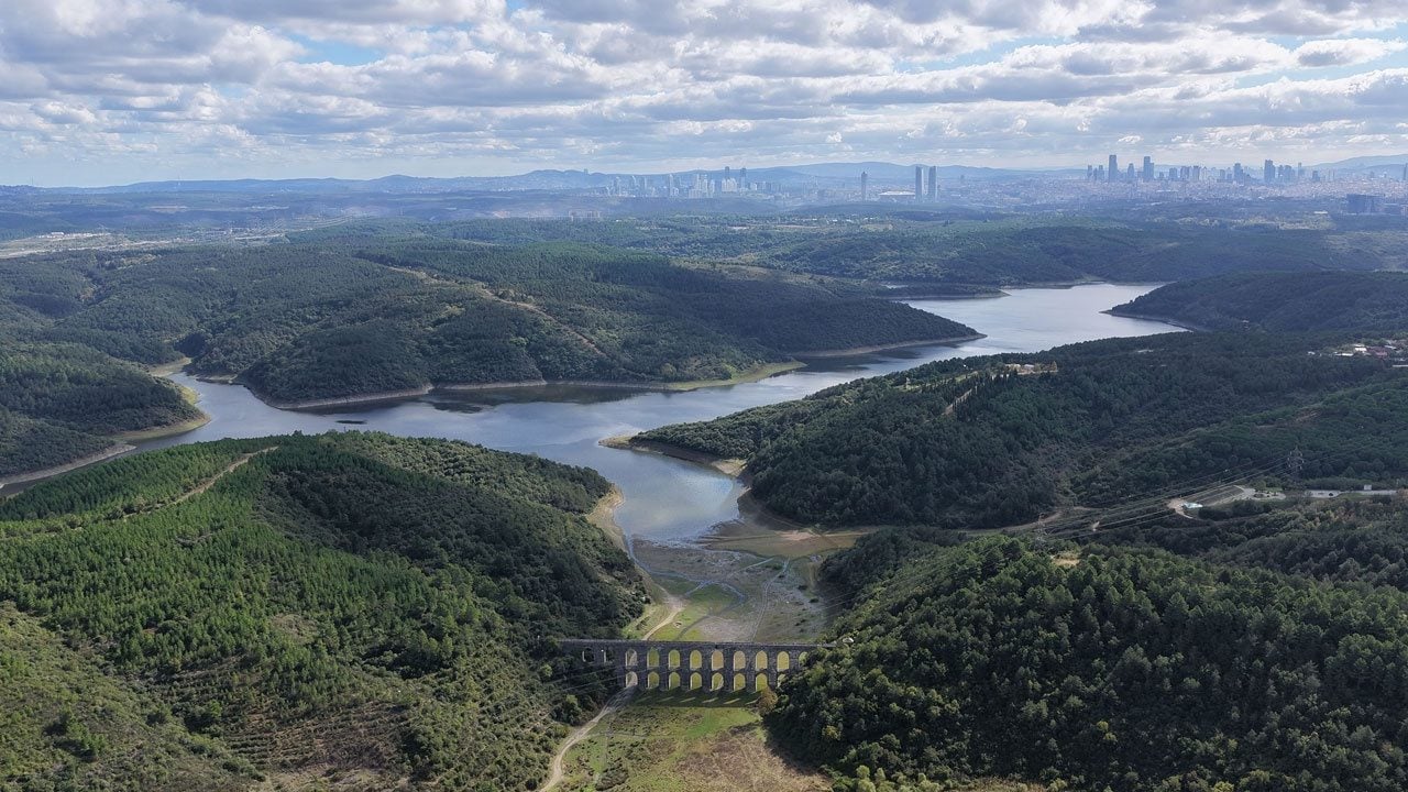 Foto - İstanbulluları korkutan tablo! Yağmur yetmedi, barajlarda düşüş başladı
