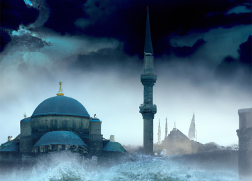 İstanbul'u daha önce hiç böyle görmediniz! Her taraf sular altında kaldı