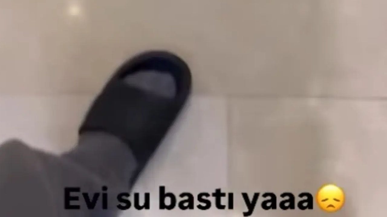 Foto - İstanbul'u sağanak vurdu... Aylin Coşkun'un lüks villasını su bastı! Ünlü isim: Merdivenlerden su fışkırıyor