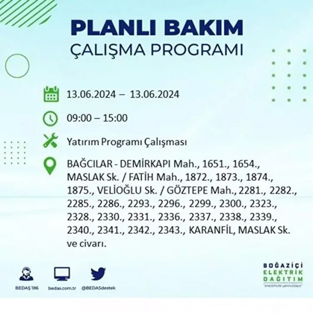 Foto - İstanbul’un 18 ilçesi karanlığa gömülecek!