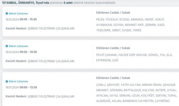Foto - İstanbul'un 24 ilçesi karanlığa gömülecek