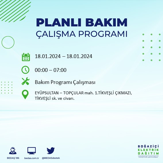 Foto - İstanbul'un 24 ilçesi karanlığa gömülecek