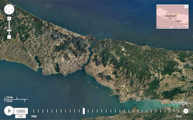 Foto - İstanbul'un 32 yıllık değişimi