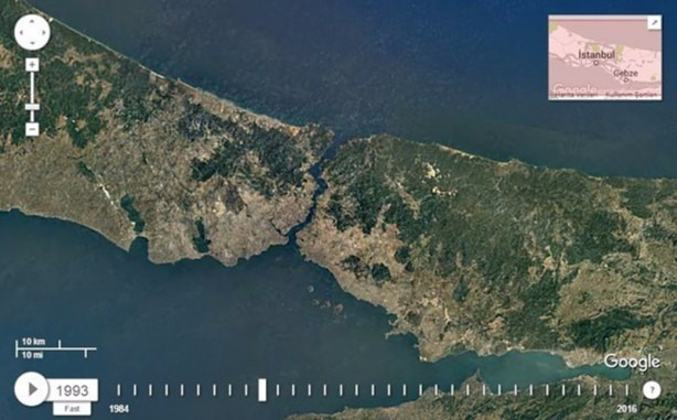 Foto - İstanbul'un 32 yıllık değişimi