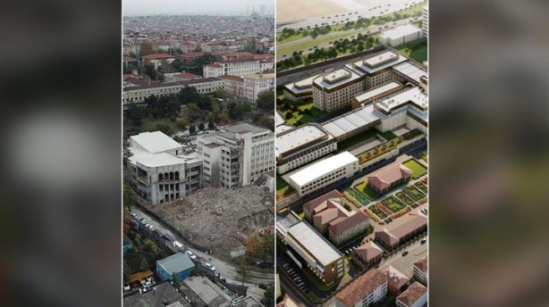 İstanbul'un en eski tıp fakültesi yerinde dönüşüm ile yeniden hayat buluyor