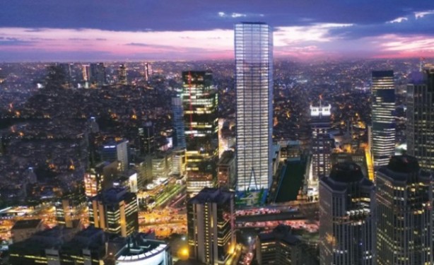 Foto - İstanbul'un en yüksek ikinci binası artık Çin malı!