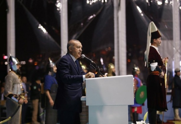 Foto - İstanbul'un fethi görkemli bir törenle kutlandı!