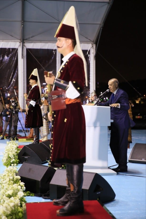 Foto - İstanbul'un fethi görkemli bir törenle kutlandı!