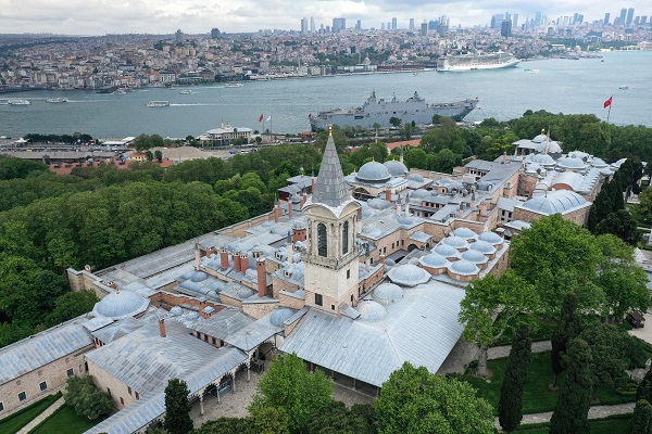 Foto - İstanbul’un Fethi’nin 570 yılı! Topkapı Sarayı havadan böyle görüntülendi