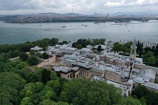 Foto - İstanbul’un Fethi’nin 570 yılı! Topkapı Sarayı havadan böyle görüntülendi