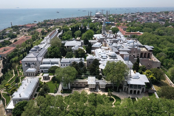 Foto - İstanbul’un Fethi’nin 570 yılı! Topkapı Sarayı havadan böyle görüntülendi
