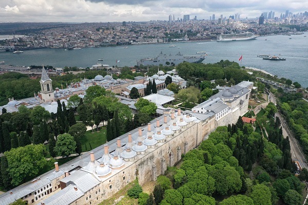 Foto - İstanbul’un Fethi’nin 570 yılı! Topkapı Sarayı havadan böyle görüntülendi