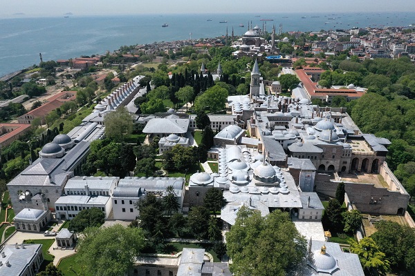 Foto - İstanbul’un Fethi’nin 570 yılı! Topkapı Sarayı havadan böyle görüntülendi