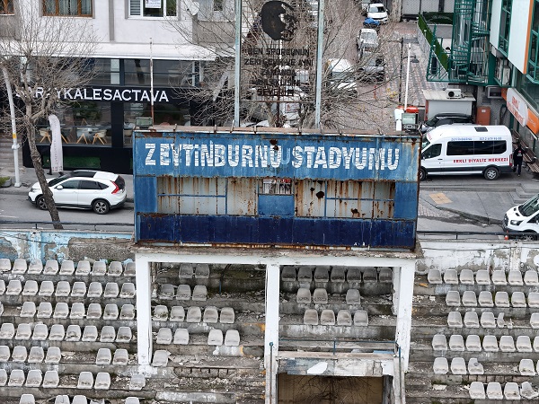 Foto - İstanbul'un hayalet yapısı: Zeytinburnu Stadyumu