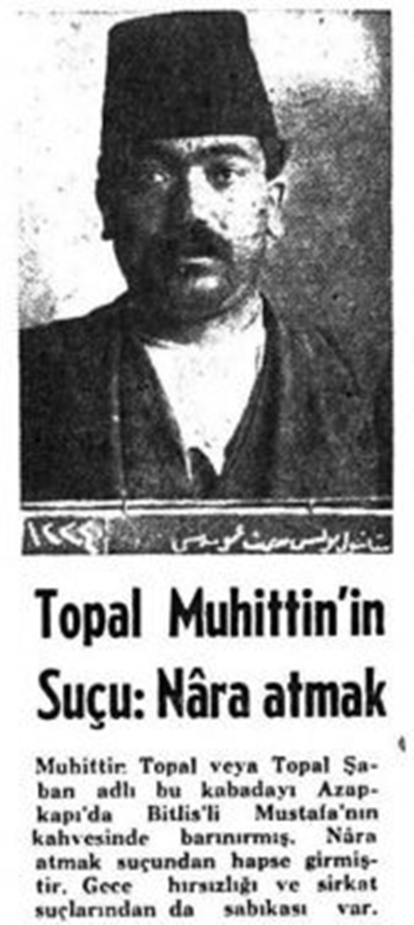 Foto - İstanbul'un ilk sabıkalıları