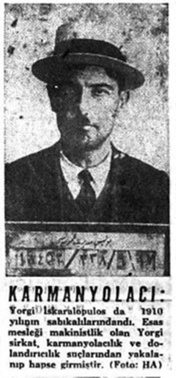 Foto - İstanbul'un ilk sabıkalıları