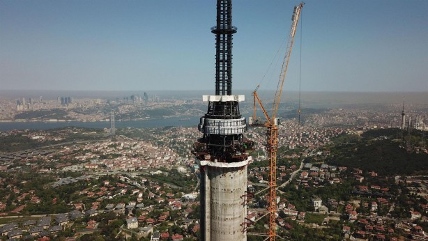 Foto - İstanbul'un yeni sembolü olacak kulede son durum