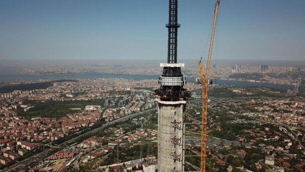 Foto - İstanbul'un yeni sembolü olacak kulede son durum