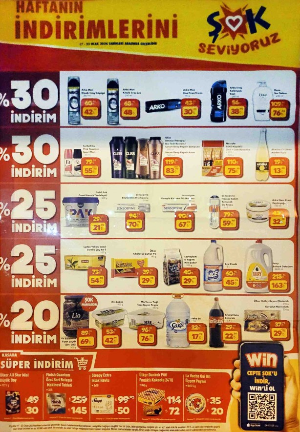 Foto - İşte 17 Ocak ŞOK Çarşamba indirimli fiyat listesi