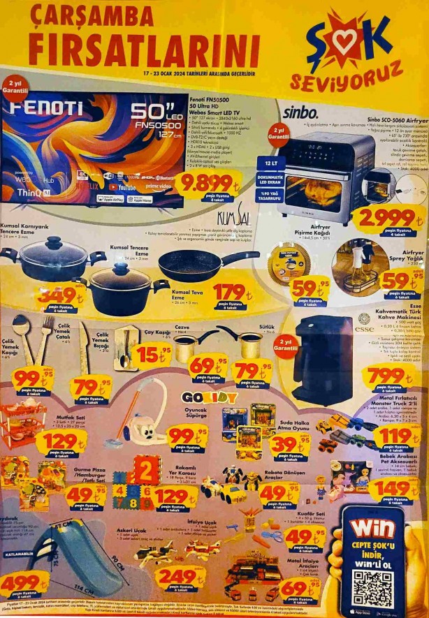 Foto - İşte 17 Ocak ŞOK Çarşamba indirimli fiyat listesi