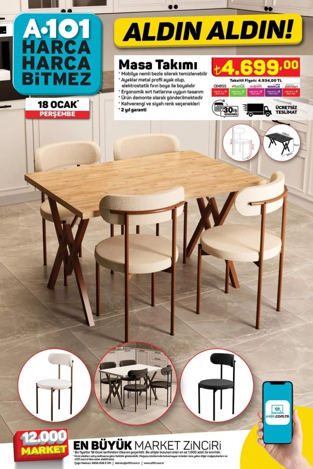 Foto - İşte 18 Ocak A101 Perşembe indirimli fiyat listesi