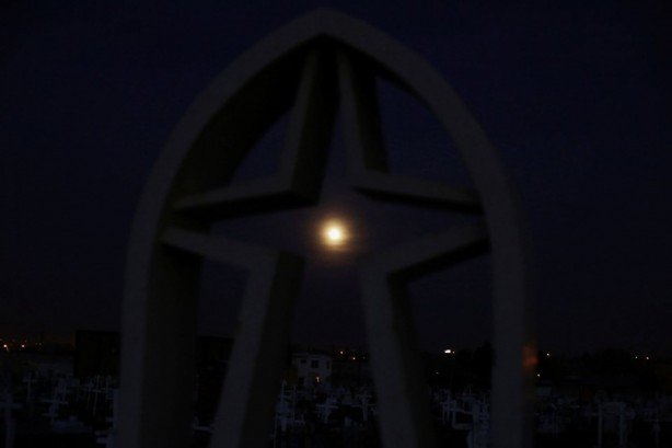 Foto - İşte 2019'un ilk ay tutulması (Süper Kanlı Kurt Ay)