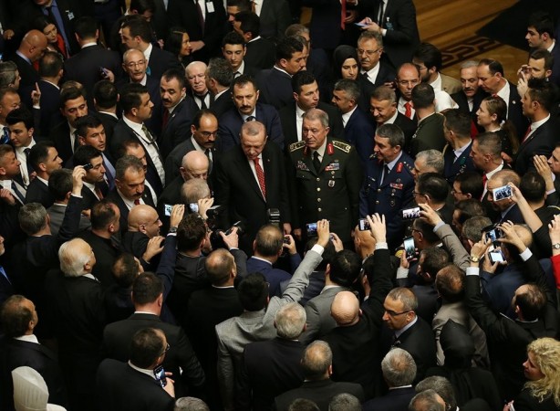 Foto - İşte 23 Nisan resepsiyonundan kareler