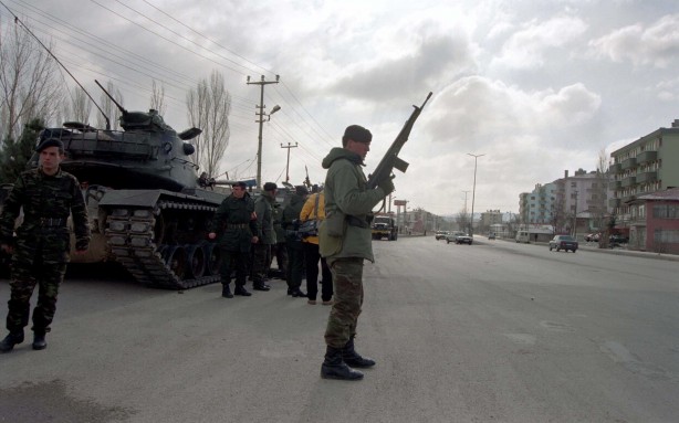Foto - İşte 28 Şubat'ta Sincan'da yürütülen tanklar