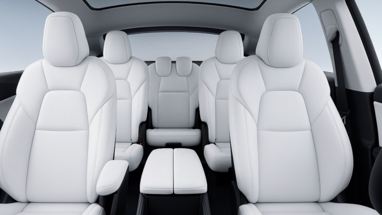 Foto - İşte 6 koltuklu Tesla Model Y L