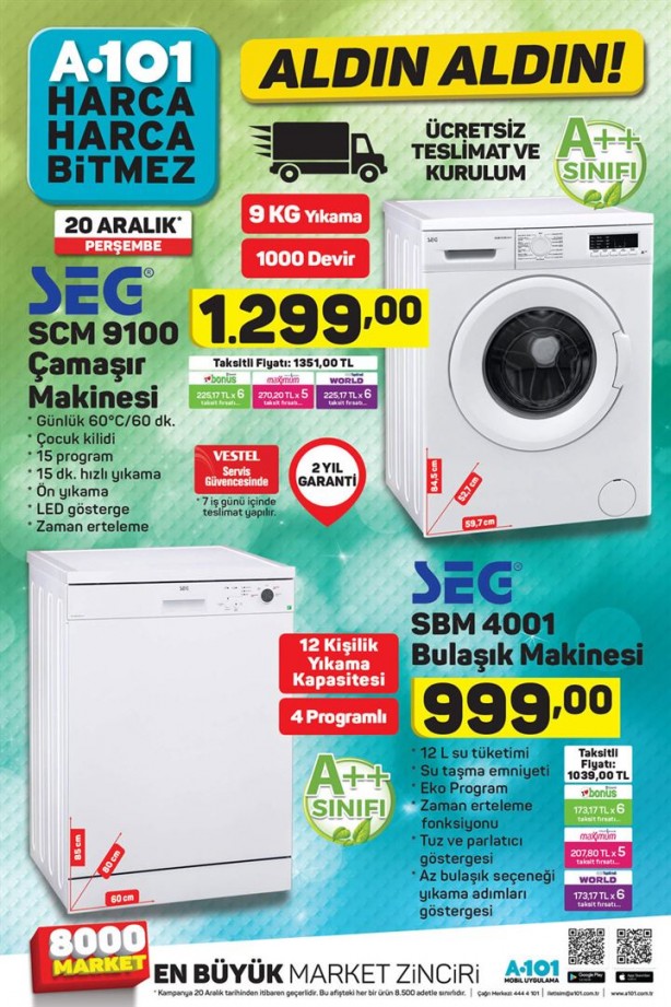 Foto - İşte A101'de haftanın indirimli ürünleri