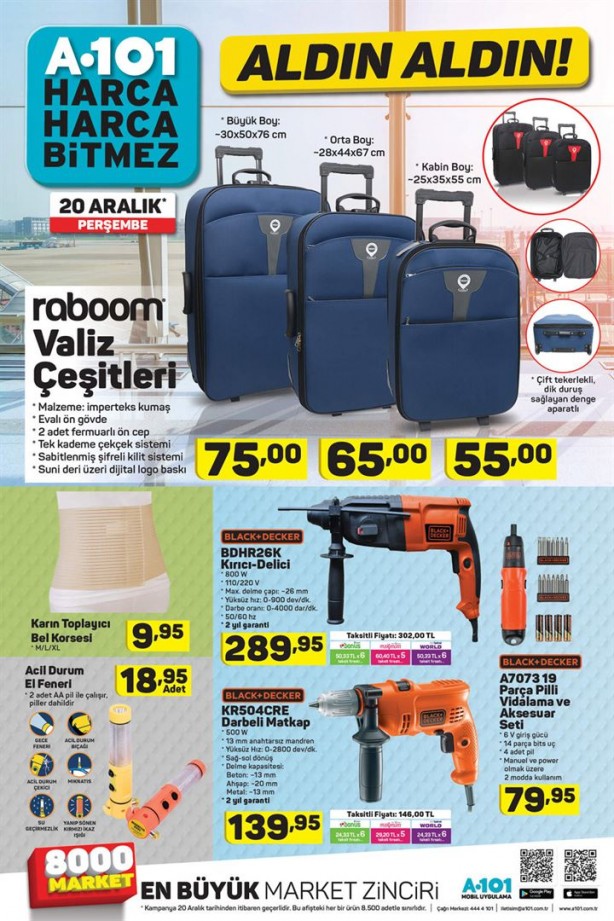 Foto - İşte A101'de haftanın indirimli ürünleri