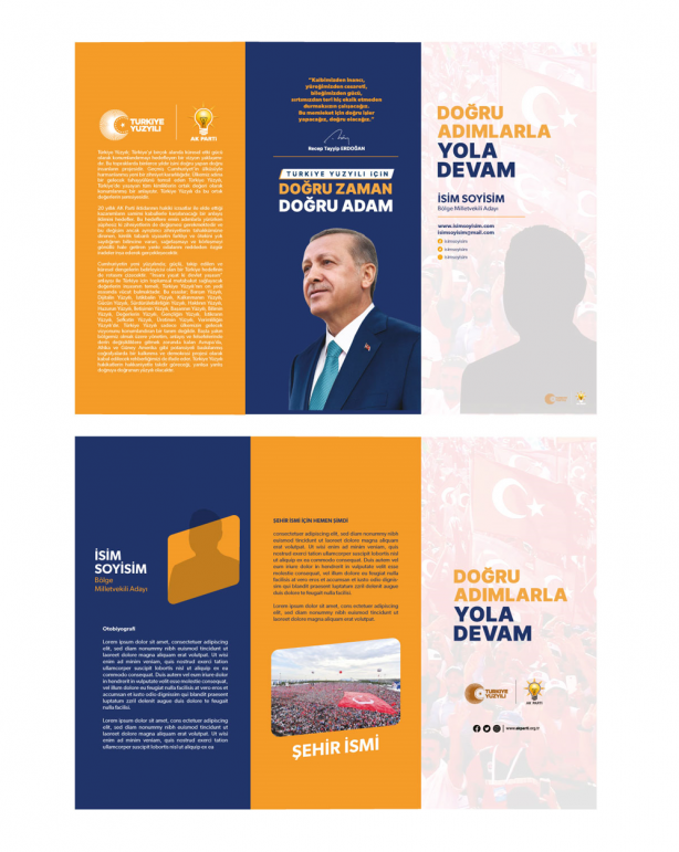Foto - İşte AK Parti'nin seçim kampanyasında kullanacağı slogan ve tasarımlar