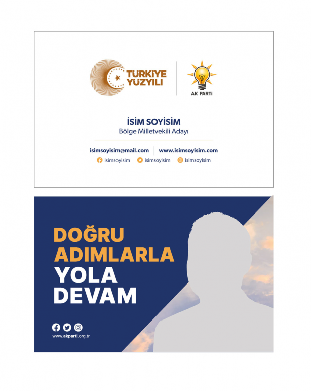 Foto - İşte AK Parti'nin seçim kampanyasında kullanacağı slogan ve tasarımlar