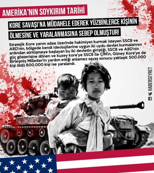 Foto - İşte Amerika'nın soykırım tarihi!
