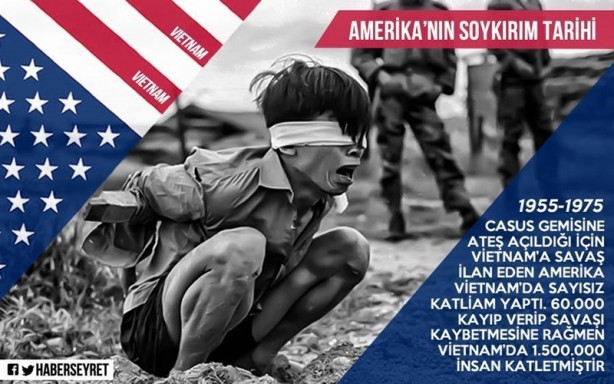 Foto - İşte Amerika'nın soykırım tarihi!