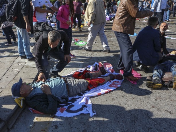 Foto - İşte Ankara'daki patlamadan ilk görüntüler!