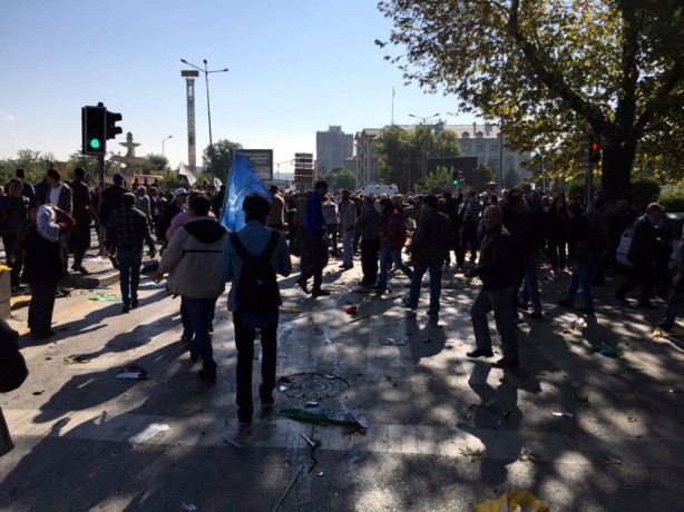 Foto - İşte Ankara'daki patlamadan ilk görüntüler!