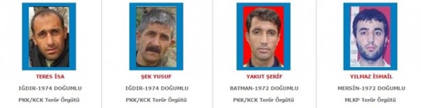 Foto - İşte aranan o teröristler