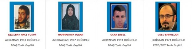 Foto - İşte aranan o teröristler