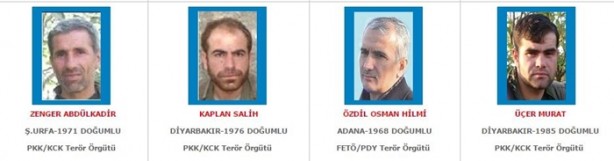 Foto - İşte aranan o teröristler