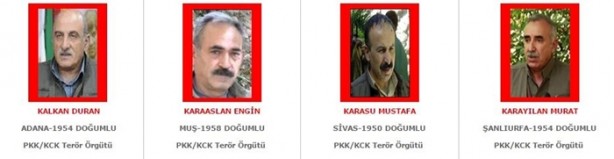 Foto - İşte aranan o teröristler